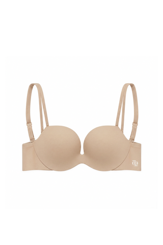 Second Skin Ultimate Wire-Free Push Up Bra Nude